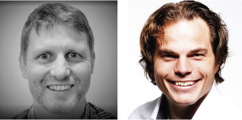 Med på laget: Håvard Korsvoll, teknisk sjef og styreleder, og Erik Fossum Færevaag, Disruptive Technologies, nestleder i styret. Med på laget: Håvard Korsvoll, teknisk sjef og styreleder, og Erik Fossum Færevaag, Disruptive Technologies, nestleder i styret.