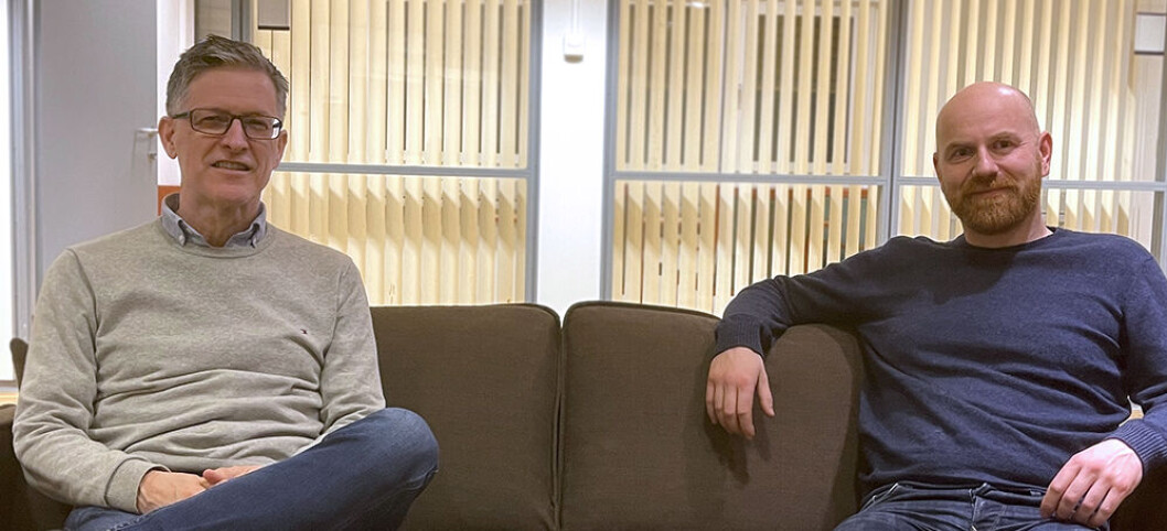 Espen Tallaksen og Michael Koziel starter EmLogic under det nye holdingsselskapet TechSeed. – Målet vårt er å være best på embedded i Norge, sier de. TechSeed skal samlet være blant de to-tre beste i landet. Espen Tallaksen og Michael Koziel starter EmLogic under det nye holdingsselskapet TechSeed. – Målet vårt er å være best på embedded i Norge, sier de. TechSeed skal samlet være blant de to-tre beste i landet.