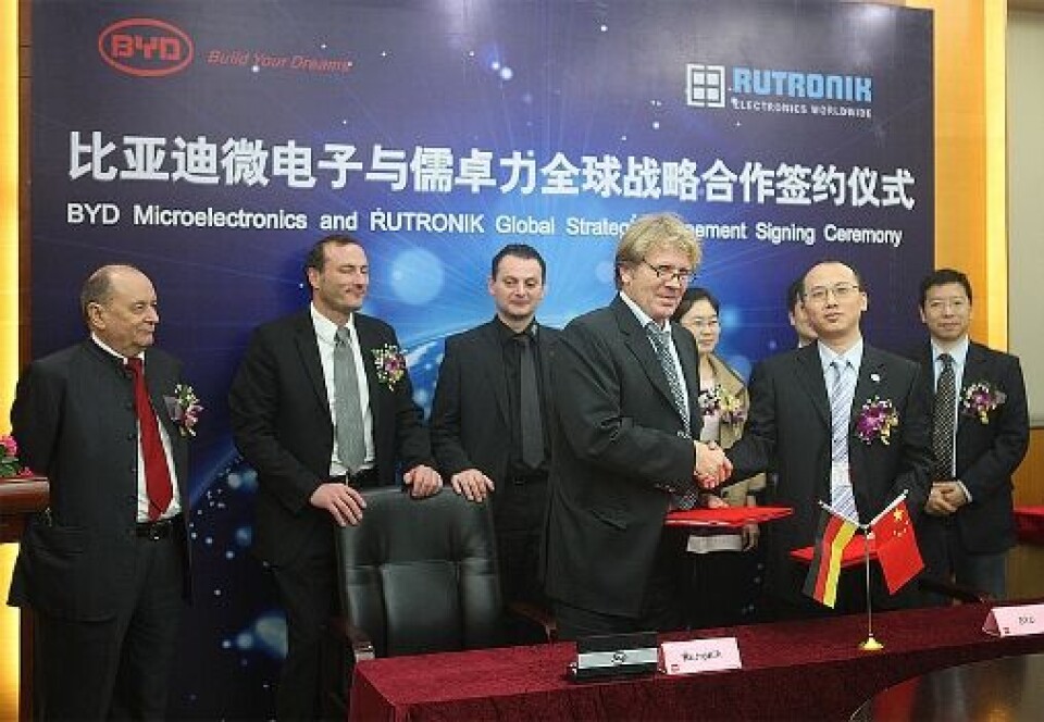 Rutronik går globalt med BYD