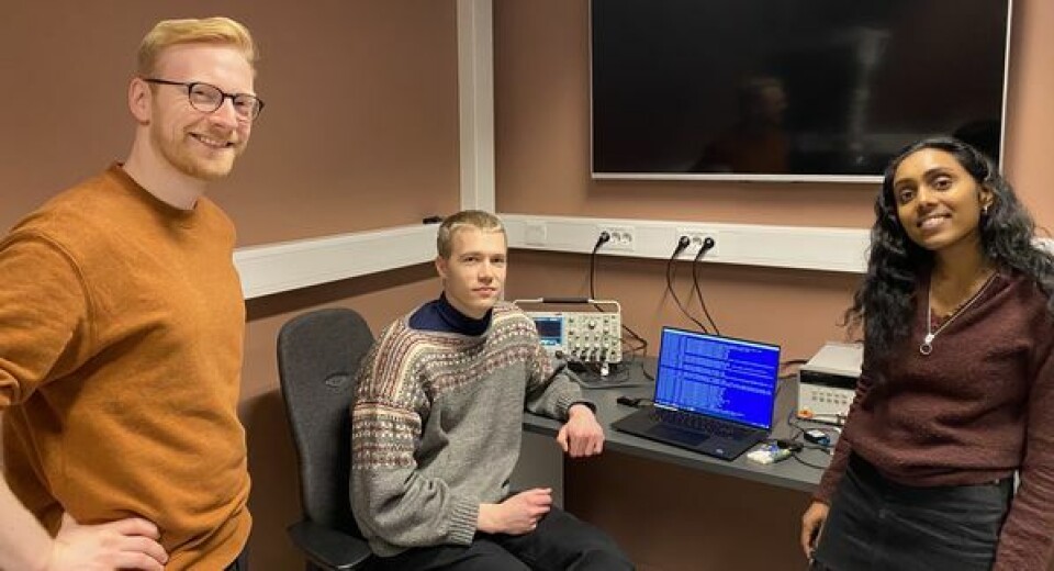 Inventas hevder å være det første selskapet i Norge som kommer med en fiks ferdig utviklingsplattform for IoT-produkter. Her noen av de som har vært med på å ta frem løsningen, (f.v.) Arne Olav Gurvin Fredriksen, Erlend Kilvik Hoff og Tonja Joseph.