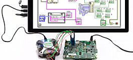 Spionerende I2C-kommunikasjon mellom temperatursensoren og Arduino gjennom Digital Discovery og NI LabVIEW