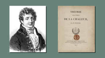I 1822 demonstrerte den franske fysikeren Joseph Fourier at tiden det tar for varmen å trenge gjennom et materiale er proporsjonal med den negative gradienten i temperaturen og arelet. (Kilde: PRBX) I 1822 demonstrerte den franske fysikeren Joseph Fourier at tiden det tar for varmen å trenge gjennom et materiale er proporsjonal med den negative gradienten i temperaturen og arelet. (Kilde: PRBX)