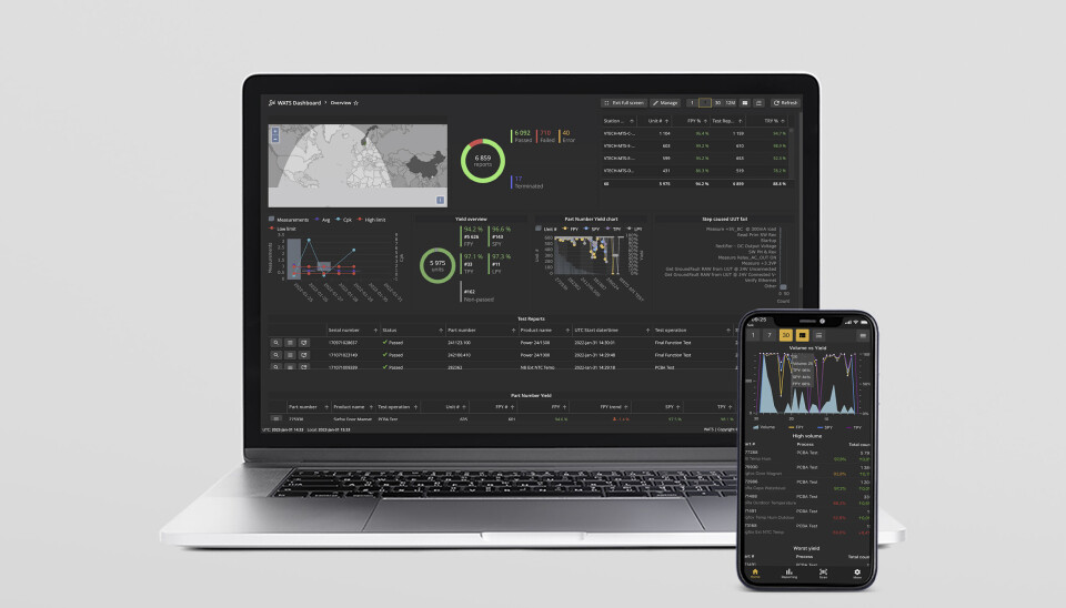 WATS er et skybasert system for innhenting og analyse av testdata fra elektronikkproduksjon, som kan brukes til å raskt finne feil eller forbedre produkter og prosedyrer. WATS er et skybasert system for innhenting og analyse av testdata fra elektronikkproduksjon, som kan brukes til å raskt finne feil eller forbedre produkter og prosedyrer.