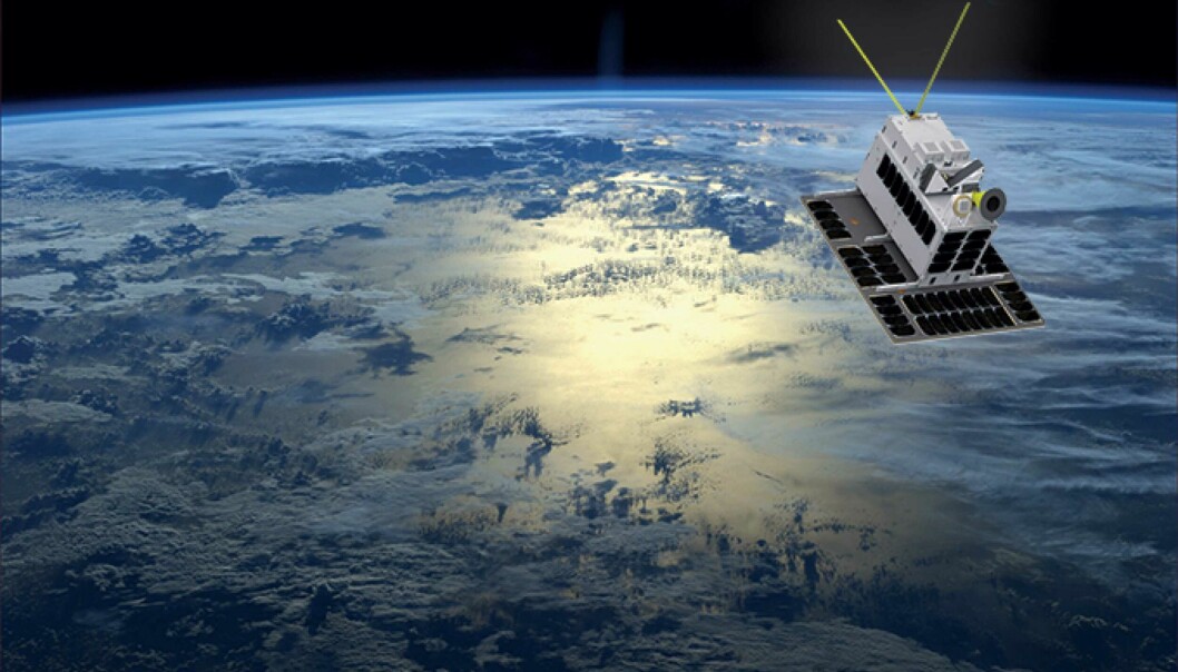 Den norske minisatelitten NorSat3 ble skutt opp i 2021 og inneholder AIS-mottager og navigasjonsradardetektor. Nå lanserer Kongsberg Gruppen tre nye satelitter med samme type instrumenter.