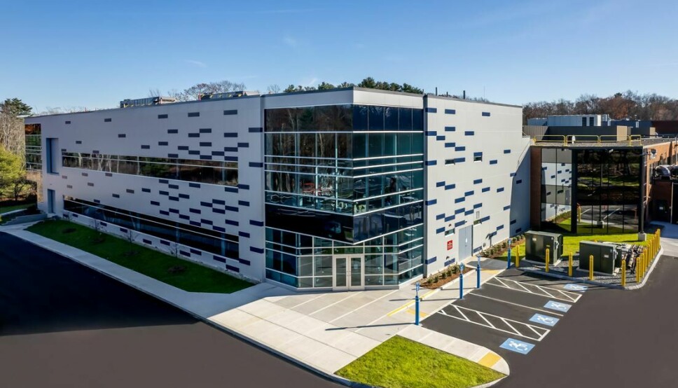 Vicors 90.000 kvadratfot (nesten 27.500 kvadratmeter) store produksjonsanlegg for ChiP-moduler i Andover, Massachusetts.
