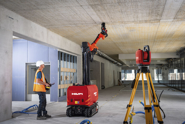 Boreroboten ble ferdigutviklet med støtte fra Hilti, og er nå i kommersielt salg under navnet Hilti Jaibot. Boreroboten ble ferdigutviklet med støtte fra Hilti, og er nå i kommersielt salg under navnet Hilti Jaibot.