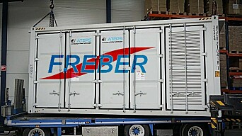 Freber skal levere 20 fots containere med en batterikapasitet på totalt 3,3 MWt.