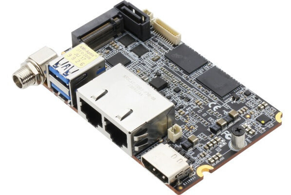 Minste Intel Core i-type prosessorkort