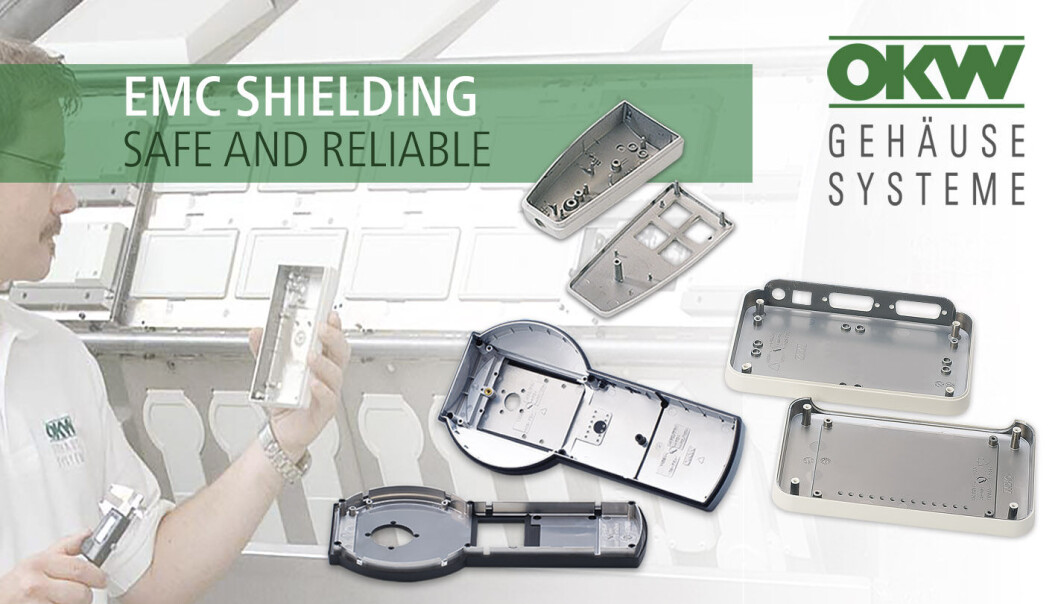 OKW tilbyr vakuumpåført aluminium for skjerming av plastkapslinger. OKW tilbyr vakuumpåført aluminium for skjerming av plastkapslinger.