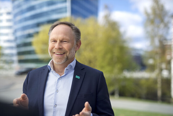 – Med lanseringen av solklare bygg legger EFO forholdene til rette for solcelleanlegg i borettslag, næringsbygg og privatmarkedet, sier adm. direktør Frank Jaegtnes i EFO. – Med lanseringen av solklare bygg legger EFO forholdene til rette for solcelleanlegg i borettslag, næringsbygg og privatmarkedet, sier adm. direktør Frank Jaegtnes i EFO.