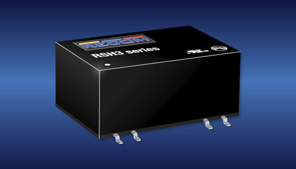 Ny 3W DC/DC omformer serie