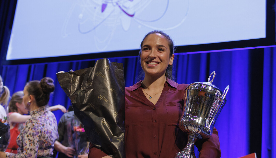 Josephine Salice, vinner av årets Forsker grand prix i Bergen. Josephine Salice, vinner av årets Forsker grand prix i Bergen.