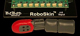 Robotfingre med kunstig hud