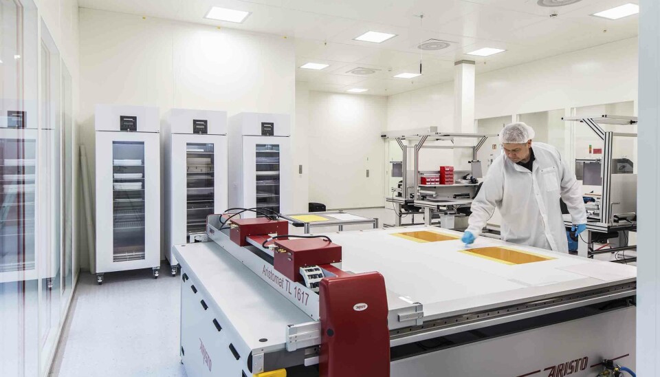 Bilde fra Würth Elektronik CBT i Niedernhall, Tyskland. Bilde fra Würth Elektronik CBT i Niedernhall, Tyskland.