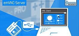 Lanserer VNC over USB