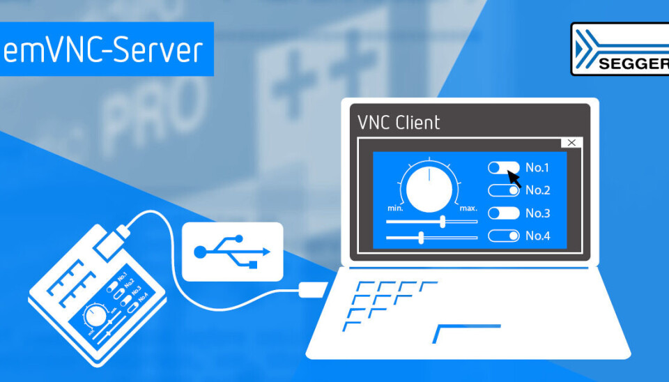 Lanserer VNC over USB