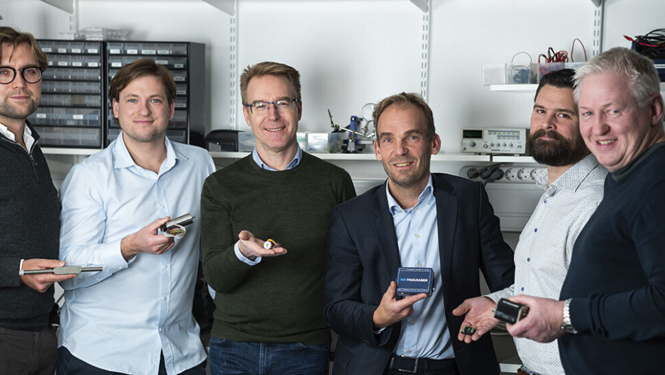 Overtar: Compotechs Johan Bergnäs, Tobias Åkerlind, Pelle Almgren, Jim Franzén, Robert Aperia og Krister Larsson.