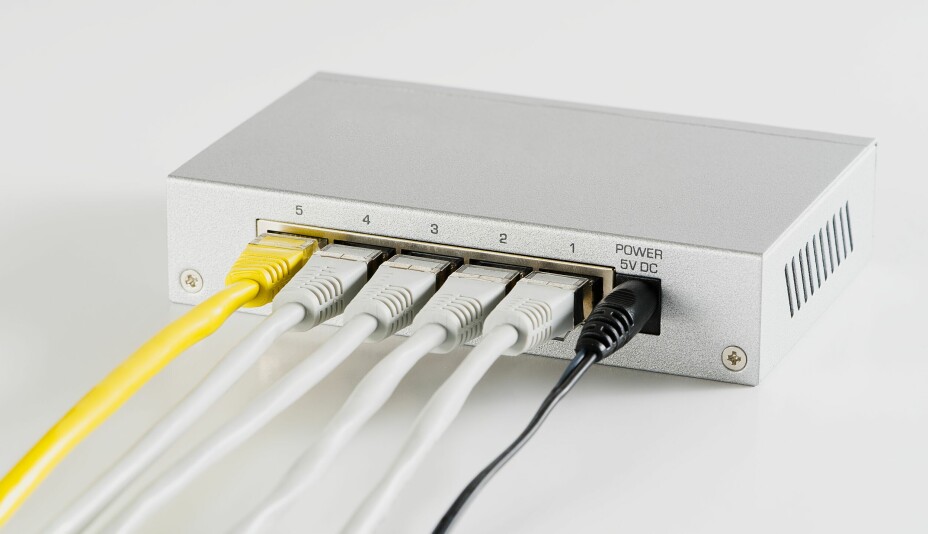 Figur 2 4-port Ethernet svitsj