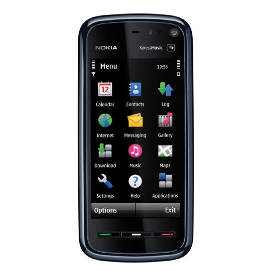 Nokia-mobil med S60-plattformen (versjon 5). Nokia-mobil med S60-plattformen (versjon 5).