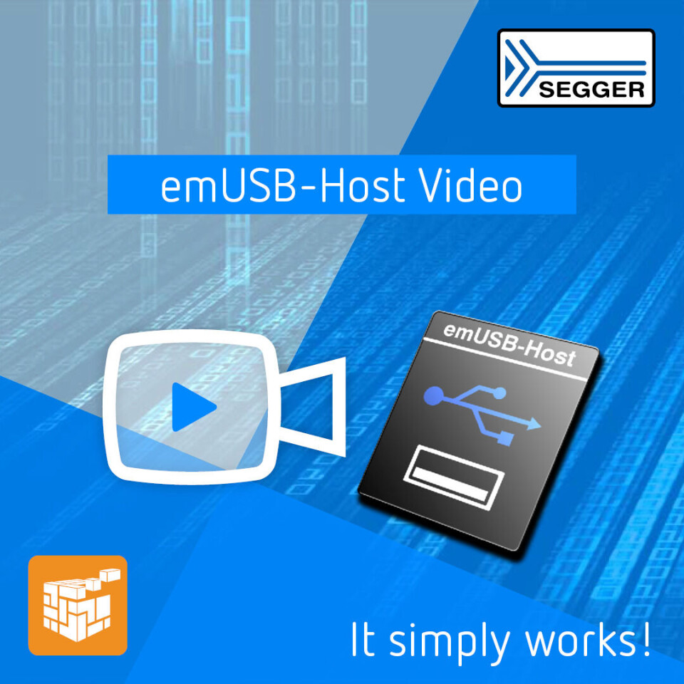 Videostøtte for emUSB-Host