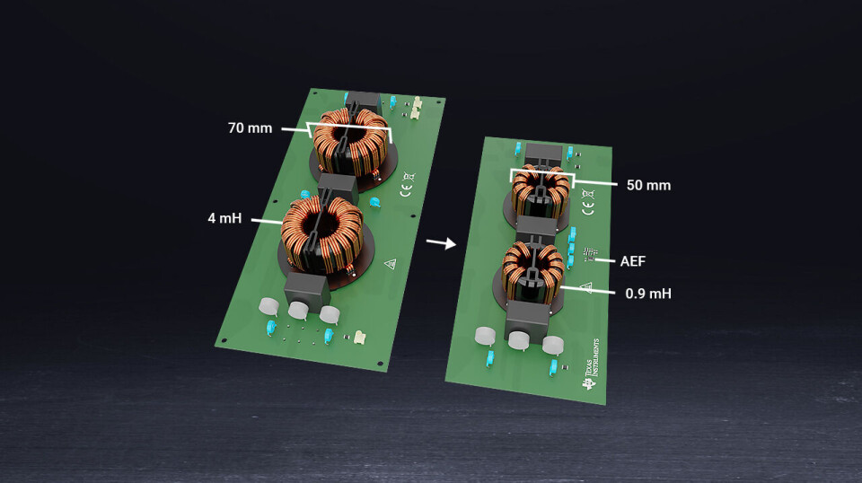 Første frittstående aktive EMI-filter-IC