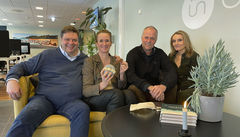 Noen av de som er med på prosjekt BabySensor: Yngve Mobråthen fra Link Nordic, Anita Fevang, COO og grunnlegger, Eigil Rudsar, daglig leder og Connie Øverby, prosjektleder, BabySensor AS. Noen av de som er med på prosjekt BabySensor: Yngve Mobråthen fra Link Nordic, Anita Fevang, COO og grunnlegger, Eigil Rudsar, daglig leder og Connie Øverby, prosjektleder, BabySensor AS.
