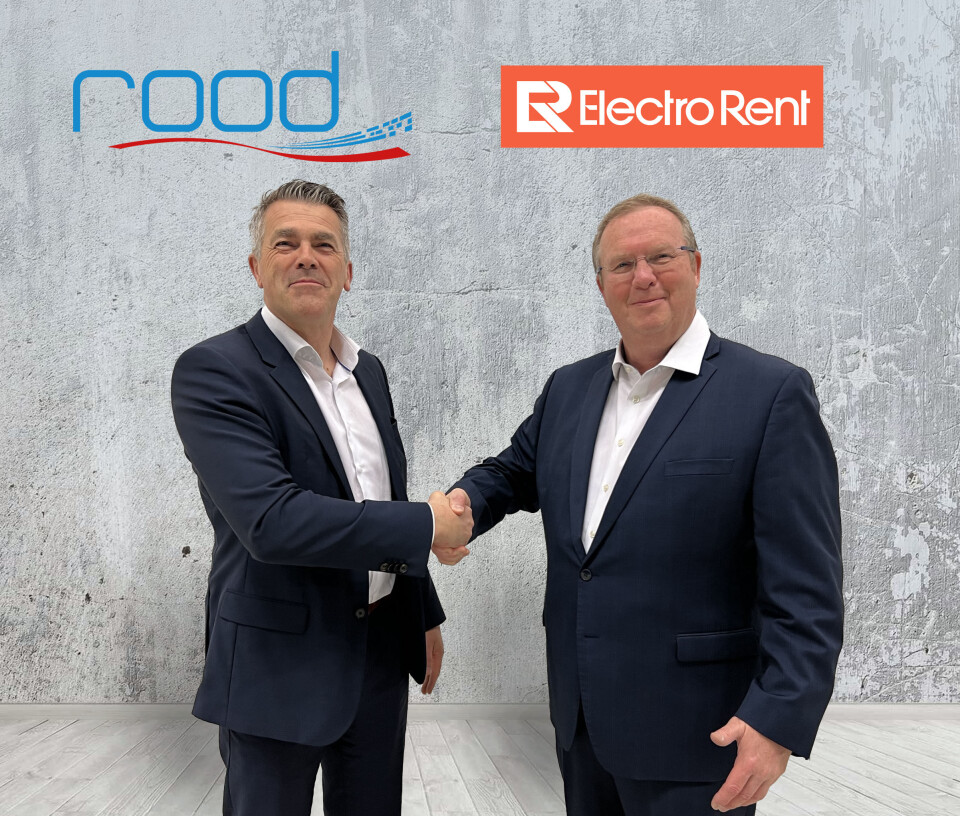 Administrerende direktør Benny Polleunis, CN Rood og Gavin Lessing-Caller, Senior Vice President og General Manager EMEA og teknologiprodukter, Electro Rent, skal samarbeide om utleie av instrumenter i Norden og Baltikum. Administrerende direktør Benny Polleunis, CN Rood og Gavin Lessing-Caller, Senior Vice President og General Manager EMEA og teknologiprodukter, Electro Rent, skal samarbeide om utleie av instrumenter i Norden og Baltikum.
