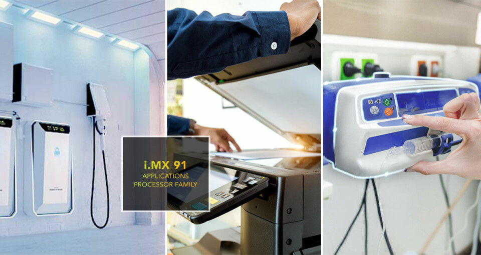 NXP med ny i.MX 91 applikasjonsprosessor