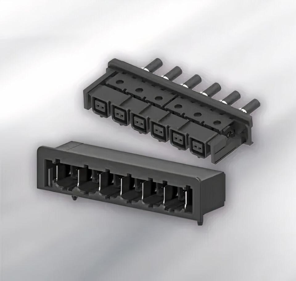 Figur 2 – Ethernet-kontakt for bil fra TE Connectivity. Figur 2 – Ethernet-kontakt for bil fra TE Connectivity.