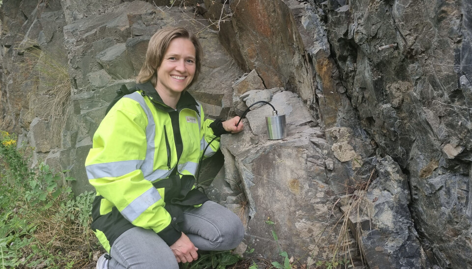 Ragnhild Lie i felten.