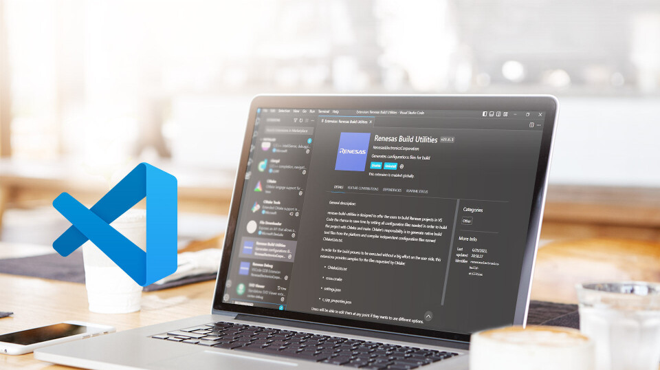 Renesas inkluderer MS Visual Studio