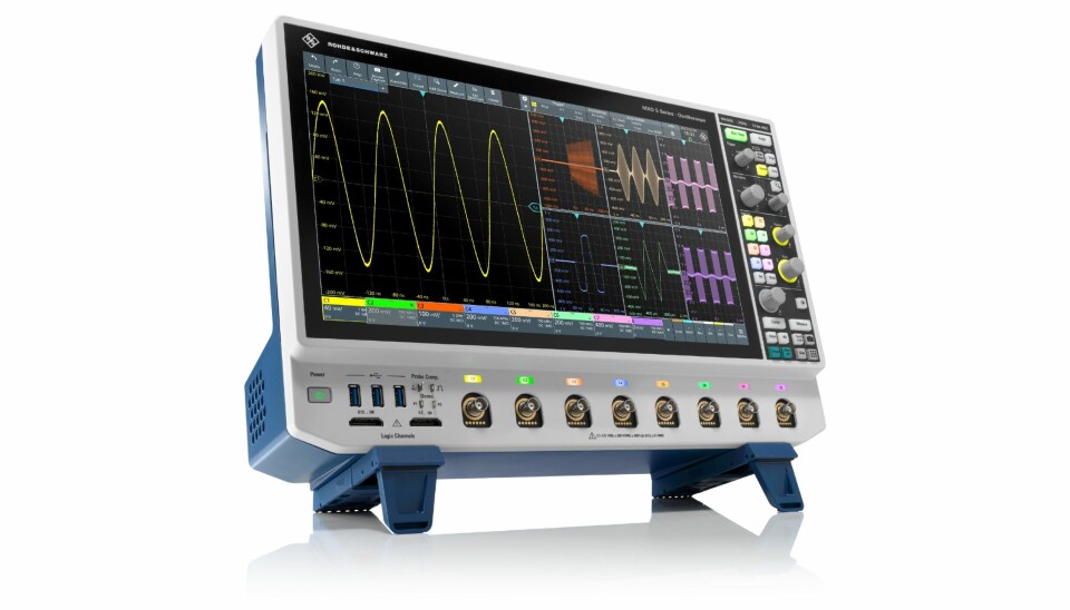 R&S MXO 5 er neste generasjons oscilloskop, utviklet for flere utfordringer. R&S MXO 5 er neste generasjons oscilloskop, utviklet for flere utfordringer.