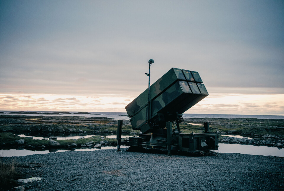 Bestiller nye NASAMS fra Kongsberg