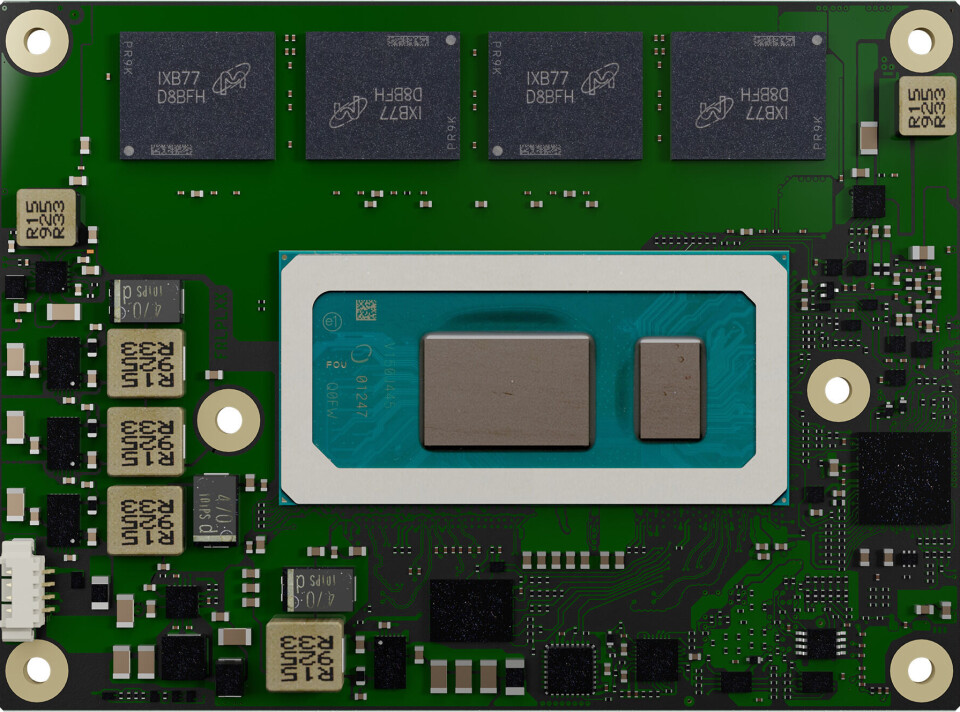 congatec conga-HPC/mRLP COM-HPC Mini sized high-performance module.