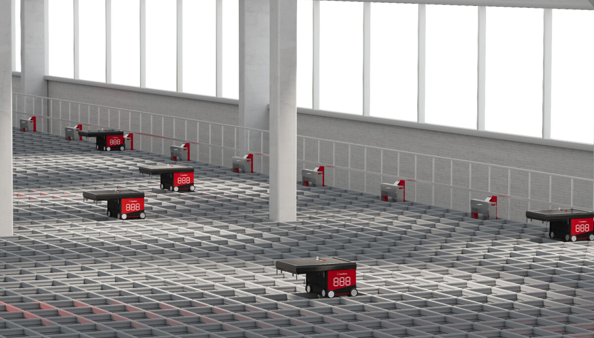 Autostore-robotene fra Nedre Vats