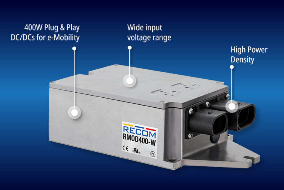DC/DCer egnet for mobilitet