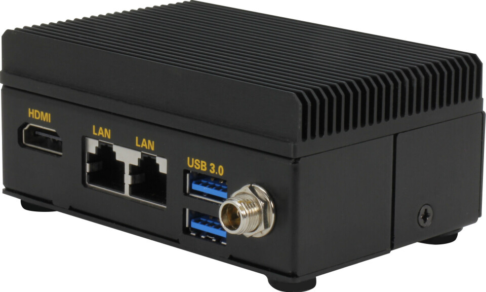 de next-TGU8-EZBOX med praktiske I/O-muligheter.