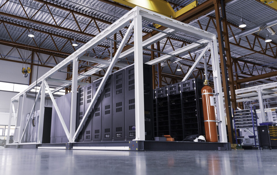 En EPOD fra det norske datasenterselskapet Nordic EPOD.