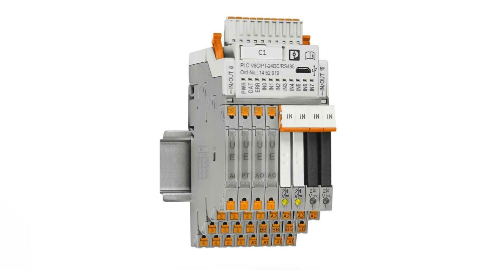 Logikkmoduler med Modbus/RTU