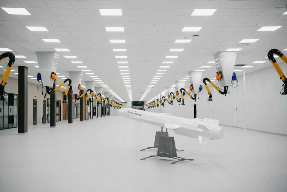 KONGSBERG åpner ny missilfabrikk