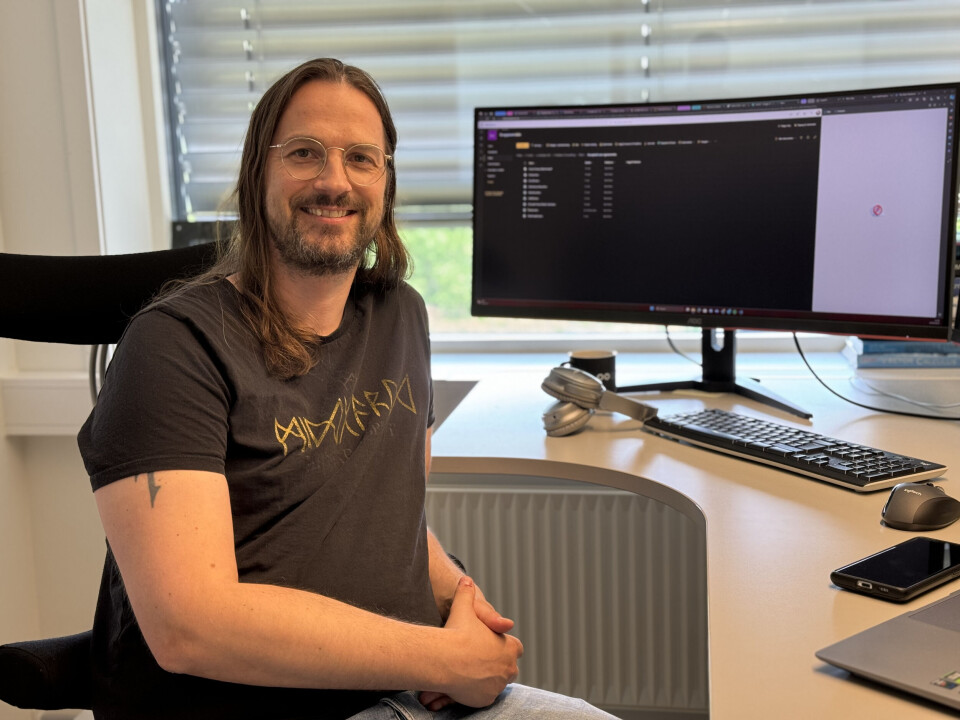 Stian Broen er tilbake i Forskningsparken i Vestfold som teknologisjef (CTO) og sitter nå i nøyaktig samme kontor som han hadde da han startet opp som gründer for 12 år siden.