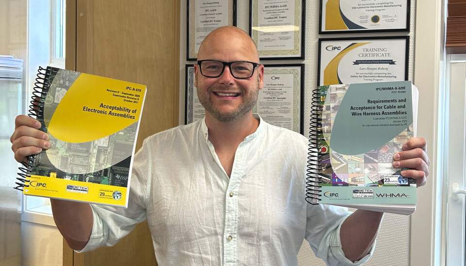 Lars Roberg, Betek Consult, er instruktør ved det nyopprettede IPC Training Center i Tønsberg.