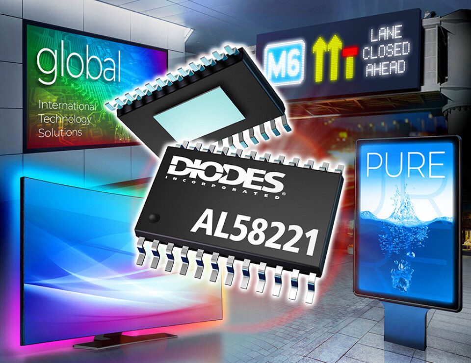 LED-driver for digital skilting