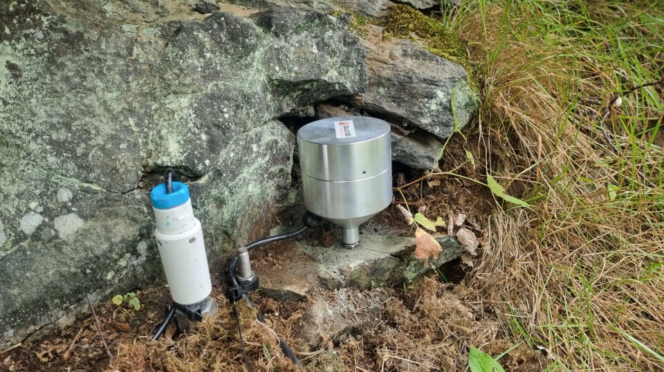 Videreutvikling: Ny (til høyre i bildet) og gammel sensorversjon.