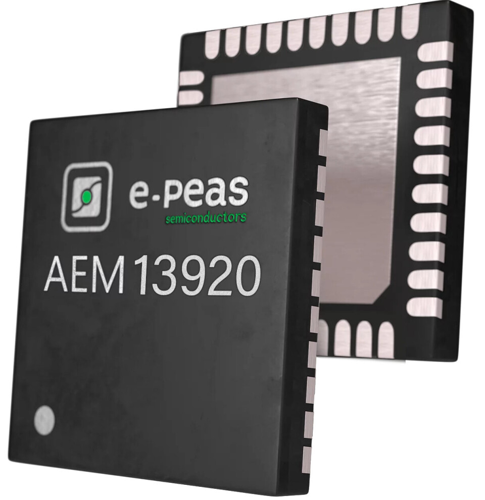 e-peas leverer PMIC for energihøstingssystemer.