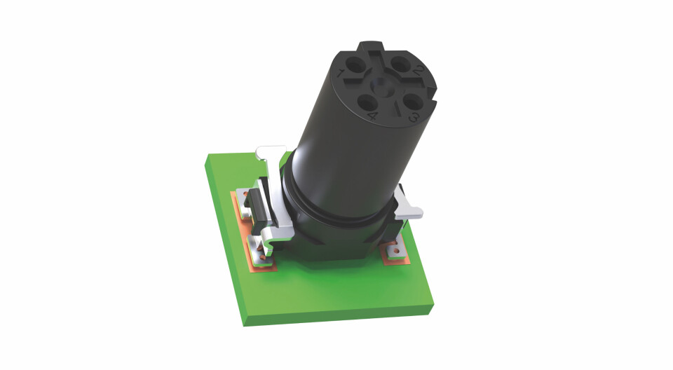 Overflatemonterte M12-kontakter