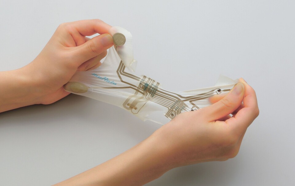 Strekkbare kretser for medtek