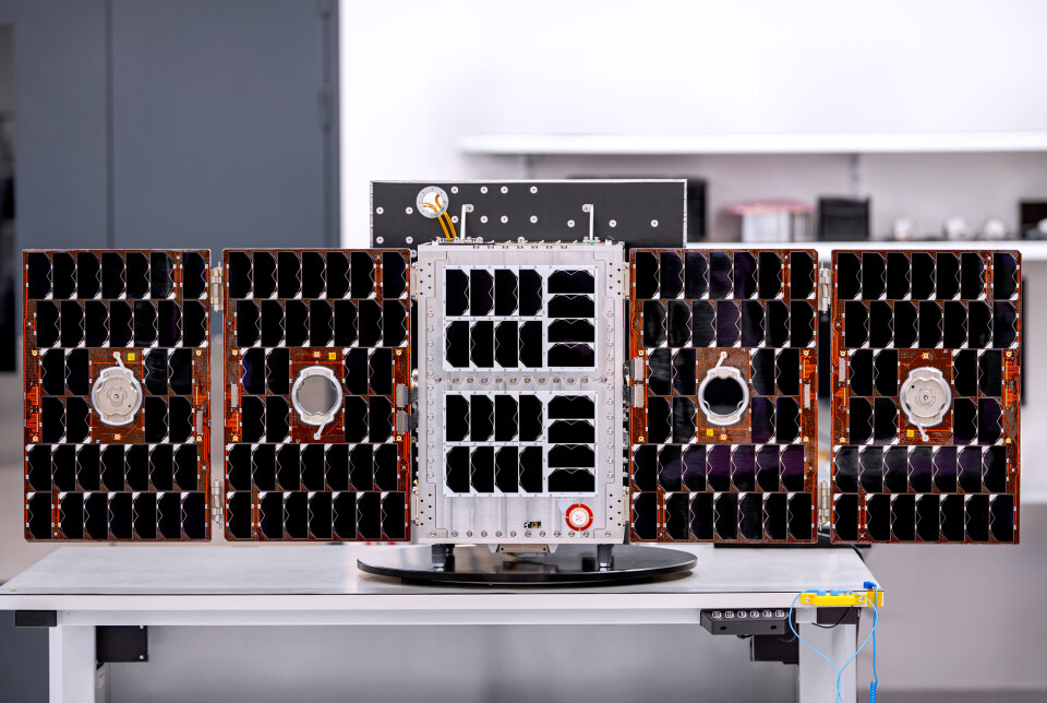 Ny mikrosatellitt fra Kongsberg