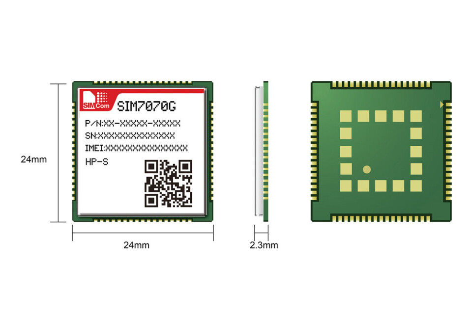 NTN kommunikasjonsmodul for IoT