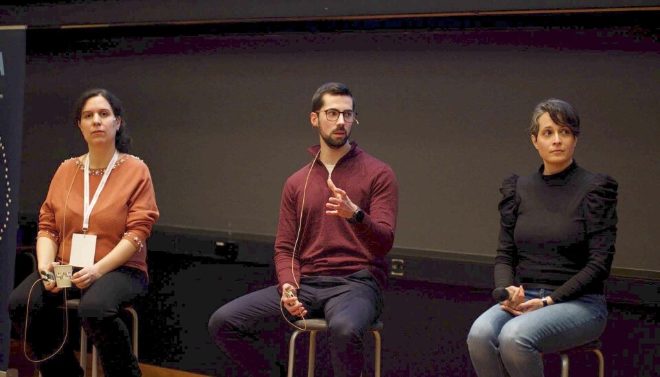 Representanter fra forskning, offentlig forvaltning og næringsliv møtes under NLDL-arrangementet «Diversity in AI» for å ta opp mangelen på mangfold og inkludering innen KI-feltet. Bildet er tatt fra NLDL 2024.